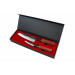 Coffret 2 couteaux Sayuto Séquoia San Mai Santoku + Office