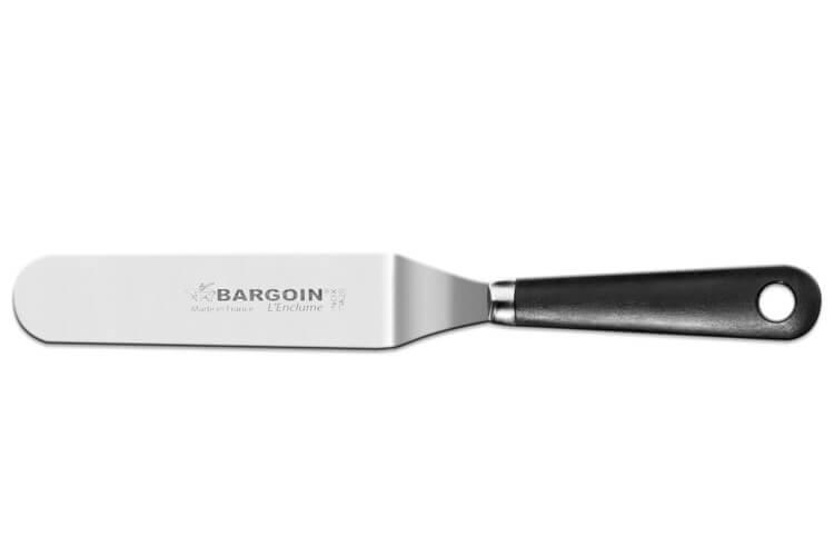 Spatule coudée professionnelle Bargoin 247-15F manche en polypropylène 15cm