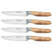 Coffret 4 couteaux à steak forgés Wüsthof Amici