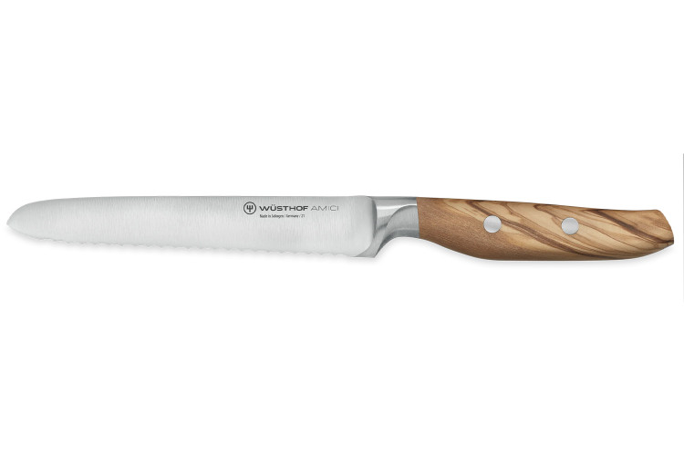 Couteau &agrave; saucisson W&uuml;sthof Amici forg&eacute; 14cm