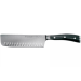 Couteau nakiri Classic Ikon Wüsthof forgé lame alvéolée 17cm