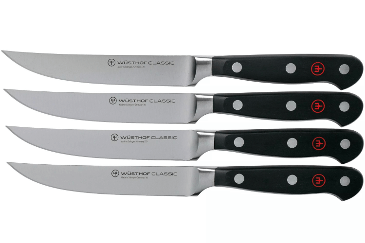 Coffret de 4 Couteaux à steak Wüsthof Classic forgés 12cm