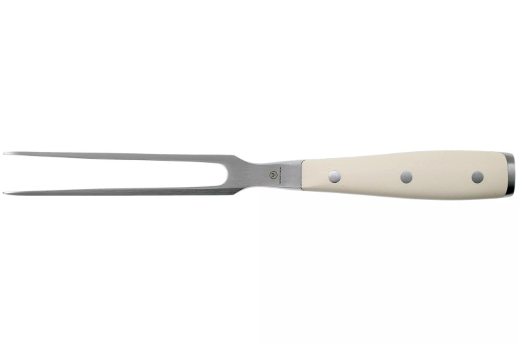 Fourchette &agrave; viande W&uuml;sthof Classic Ikon Blanc forg&eacute;e 16cm