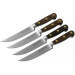 Coffret 4 couteaux à steak Wüsthof Crafter en chêne