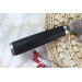Couteau de chef japonais Shizu Hamono Bessaku Miyako martelé damas 33 couches 24cm