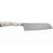 Couteau santoku Wüsthof Classic Ikon blanc forgé lame alvéolée 17cm