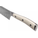 Couteau santoku Wüsthof Classic Ikon blanc forgé lame alvéolée 14cm