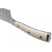 Couteau santoku Wüsthof Classic Ikon blanc forgé lame alvéolée 14cm
