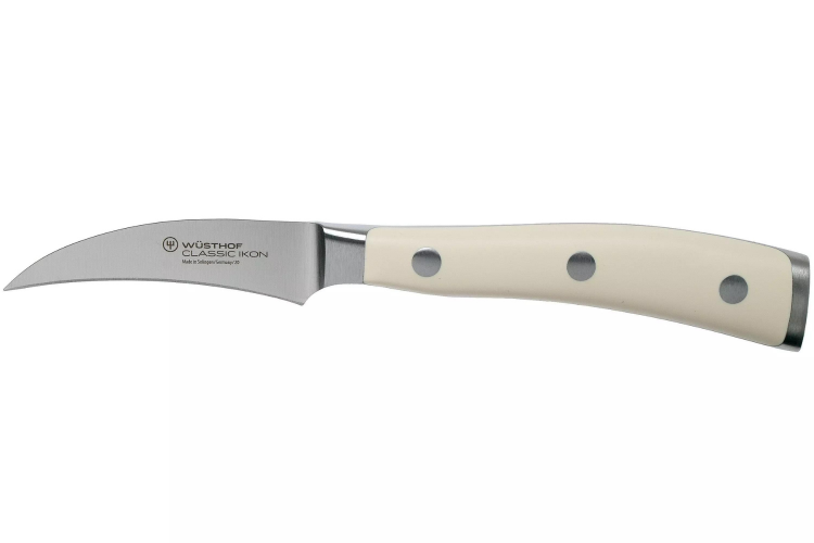 Couteau &agrave; l&eacute;gumes W&uuml;sthof Classic Ikon blanc forg&eacute; 7cm