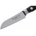 Couteau d'office Wüsthof Ikon forgé 8cm lame droite manche en bois de grenadille