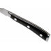 Couteau d'office Wüsthof Ikon forgé 8cm lame droite manche en bois de grenadille