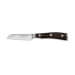 Couteau d'office Wüsthof Ikon forgé 8cm lame droite manche en bois de grenadille
