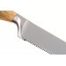 Couteau à pain Wüsthof Amici forgé 23cm en bois d'olivier