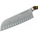 Couteau Santoku alvéolé Wüsthof Crafter forgé 17cm en chêne