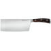 Couteau de chef chinois Wüsthof Ikon forgé 18cm en bois de grenadille