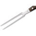 Fourchette à viande Wüsthof Ikon forgée 16cm en bois de grenadille