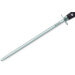 Fusil à aiguiser acier Wüsthof Ikon mèche ronde 26cm grain fin