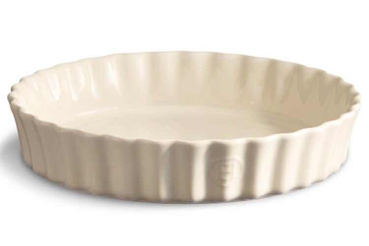 Tourtière haute cannelée Émile Henry 28cm en céramique