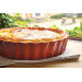 Tourtière haute cannelée Émile Henry 28cm en céramique