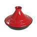 Plat à tajine Staub 28cm en fonte émaillée avec couvercle compatible induction