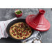 Plat à tajine Staub 28cm en fonte émaillée avec couvercle compatible induction
