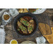 Plat à tajine Staub 28cm en fonte émaillée avec couvercle compatible induction