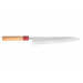 Couteau sujihiki japonais artisanal Yu Kurosaki Sasame acier cobalt 27cm