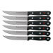 Série de 6 couteaux à steak Wüsthof Gourmet 12cm