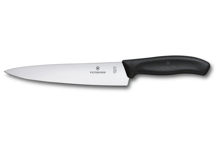 Couteau &agrave; d&eacute;couper Victorinox SwissClassic 19cm, manche noir