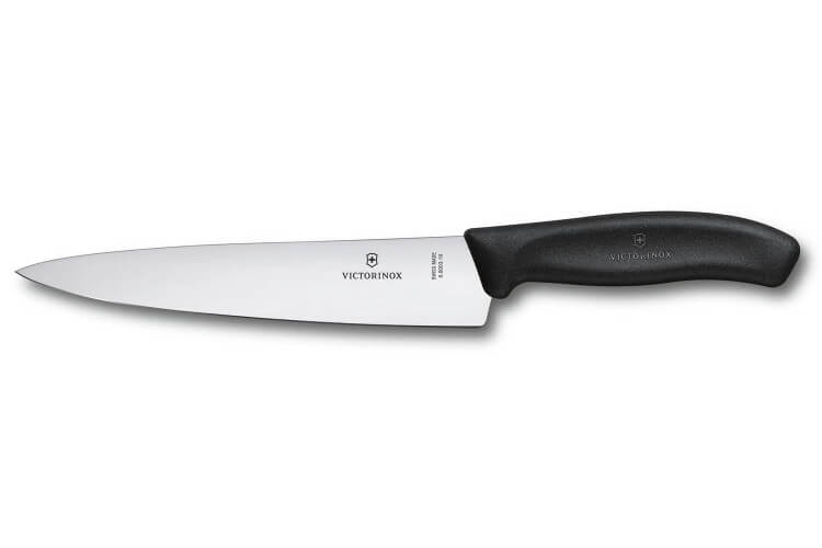 Couteau à découper Victorinox SwissClassic 19cm, manche noir
