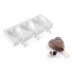 Moule à glaces Silikomart Mini Heart - 3 empreintes