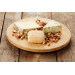 Plateau tournant Point Virgule en bambou 35cm