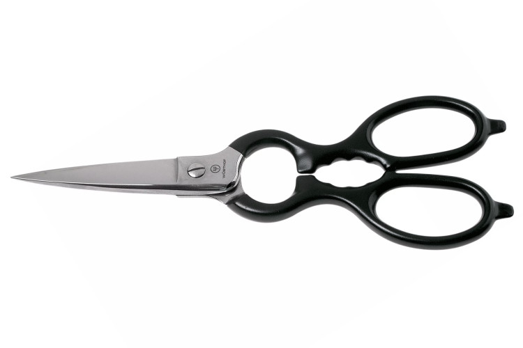 Ciseaux de cuisine W&uuml;sthof 21cm en acier inoxydable noir