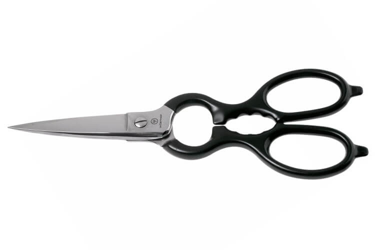 Ciseaux de cuisine Wüsthof 21cm en acier inoxydable noir