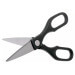 Ciseaux de cuisine Wüsthof 21cm droit en acier inoxydable noir