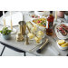 Coffret cocktail Point Virgule 4 accessoires en inox doré