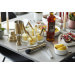 Coffret cocktail Point Virgule 4 accessoires en inox doré