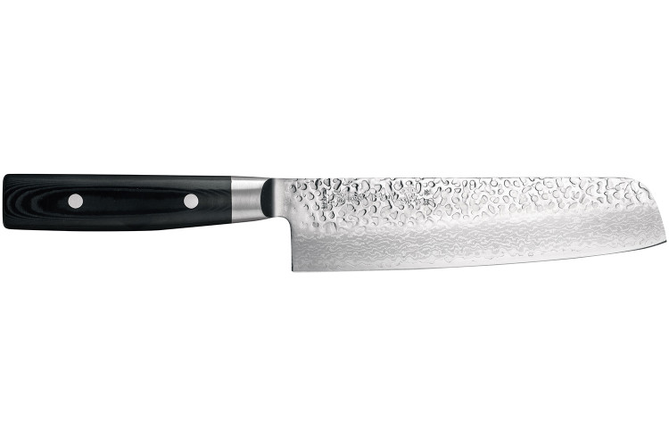 Couteau nakiri japonais Yaxell ZEN lame 16,5cm damas 37 couches