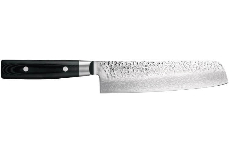 Couteau nakiri japonais Yaxell ZEN lame 16,5cm damas 37 couches