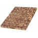 Billot rectangulaire Teak Haus en teck avec poignées intégrées 61x45cm
