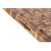 Billot rectangulaire Teak Haus en teck avec poignées intégrées 61x45cm