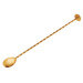 Cuillère à cocktail Point Virgule 26,5cm en inox doré