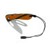 Couteau pliant Wichard Offshore 10129 lame semi-crantée avec démanilleur manche orange