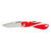 Couteau pliant Wichard Aquaterra 10154 lame lisse manche rouge avec tire-bouchon