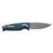 Couteau pliant SOG Altair XR SGALTAIRXRBKB manche en nylon/fibres de verre 10,2cm noir/bleu