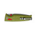 Couteau pliant SOG Altair XR SGALTAIRXRGB manche en nylon/fibres de verre 10,2cm vert/bleu