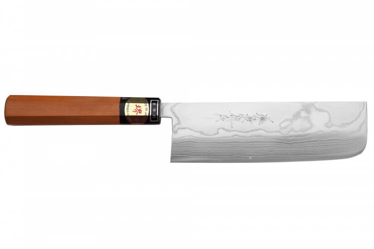 Couteau Nakiri japonais Fuji Keiichi Damas 17cm