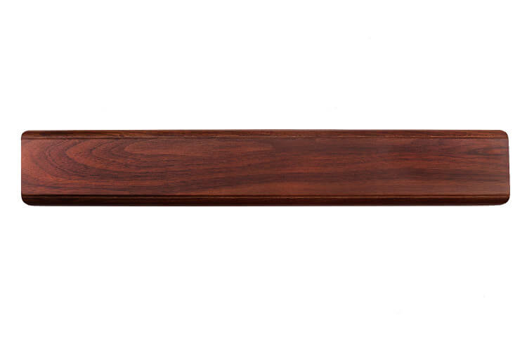 Barre aimantée en noyer Guillaume Léonard pour 8 couteaux de cuisine - 40x6,5cm