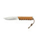 Couteau Wildsteer Baby Wild BWI0101 lame 9cm manche cuir gold + étui en cuir assorti