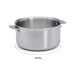 Set de 2 casseroles De Buyer Alchimy Loqy en inox avec poignée amovible